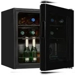 Exquisit Weink&uuml;hler WS1-12-GT-030G schwarz | 43 l Nutzinhalt | 5-18&deg;C 