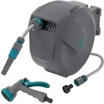 ECD Germany Schlauchaufroller 15+1,5 m Wand-Schlauchbox RollUp 9 Spr&uuml;hfunktionen