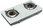 Klarstein Barzona Campingkocher | 2 Brenner | 3,4 kW & 4,3 kW | Glasplatte 