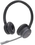 AGFEO Infinity, Kabellos, B&uuml;ro/Callcenter, 189 g, Kopfh&ouml;rer, Schwarz