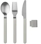 Mepal SILUETA Besteck-Set 3-teilig Nordic White