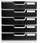 Exacompta 301014D 1x Modulo Ablagebox mit 5 Schubladen, ideal f&uuml;r Dokumente...