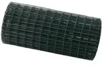 vidaXL Eurozaun Gr&uuml;n 0,4 x 10 m PVC-beschichtetes Eisen
