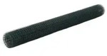 vidaXL Drahtzaun Stahl mit PVC-Beschichtung 25x1,5 m Gr&uuml;n