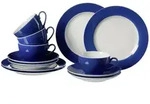 Ritzenhoff & Breker DOPPIO Kaffeeservice 12-teilig Indigo Blau