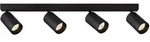 Spot Deckenleuchte MALGA 4 schwarz 4-flammig 4x GU10 EDO777350 EDO