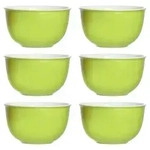 Ritzenhoff & Breker DOPPIO M&uuml;slischale 14 cm gr&uuml;n 6er Set