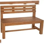 CLP Teakbank Augusta teak/150 cm