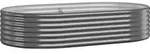 vidaXL Hochbeet Verzinkter Stahl 175x100x36 cm Anthrazit