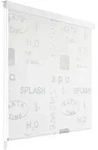 vidaXL Duschrollo 100 x 240 cm Splash-Design