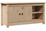 vidaXL TV-Schrank 103x36,5x52 cm Massivholz Kiefer
