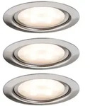 Paulmann LED M&ouml;beleinbauleuchten Micro Line 3er-Setrund 65mm 3x4,5W 3x300lm