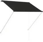 vidaXL Einziehbare Markise 150&times;150 cm Anthrazit