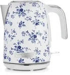 Laura Ashley Wasserkocher &ndash; 1,7 l, 2200 W, beleuchtetes Display, kabellos,...