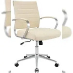 CLP B&uuml;rostuhl Oakland Stoff HBT: 90x57x62 cm creme Stoff