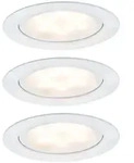 Paulmann LED M&ouml;beleinbauleuchten Micro Line 3er-Set rund 65mm 3x4,5W 3x300lm 230V 