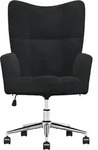 vidaXL Relaxsessel Schwarz Samt
