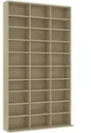 vidaXL CD-Schrank Sonoma-Eiche 102x23x177,5 cm Holzwerkstoff