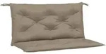 vidaXL Gartenbank-Auflagen 2 Stk. Taupe 100x50x7 cm Oxford-Gewebe