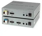ROLINE KVM Verl&auml;ngerung &uuml;ber LWL, HDMI 4K, USB, 20 km