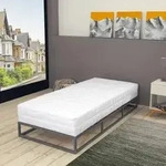 vidaXL Matratze 140 x 200 cm 7 Zonen Taschenfedern 20 cm H2