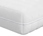 vidaXL Matratze mit Kokosnusschicht Wei&szlig; 120 x 200 cm Taschenfeder