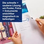 magnetoplan 15503 Takkis im Spender selbstklebend schwarz