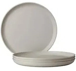 Mepal SILUETA Essteller &oslash; 26 cm 4er Set Nordic White
