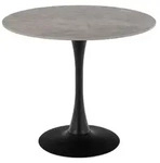 Ebuy24 Malta Esstisch 90x90cm Grau.