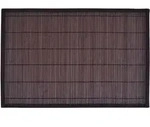 vidaXL 6 Bambus-Platzdeckchen 30 x 45 cm Dunkelbraun