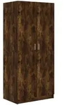 vidaXL Kleiderschrank R&auml;uchereiche 80x52x180 cm Holzwerkstoff