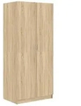 vidaXL Kleiderschrank Sonoma-Eiche 80x52x180 cm Holzwerkstoff