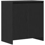 vidaXL Sideboard Schwarze Eiche 70 x 41 x 75 cm Holzwerkstoff