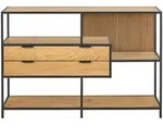 Ebuy24 Seaford Regal 2 Schubladen 3 Regale Natur.