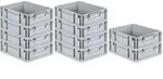 PROREGAL SparSet 10x Eurobox NextGen Economy, Griffe zu, HxBxT 12x30x40cm, 11...