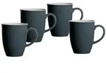 Ritzenhoff & Breker DOPPIO Kaffeebecher 320 ml Anthrazit 4er Set