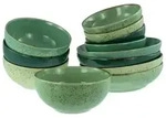 CreaTable Nature Collection Green LIfe Mehrzweckschale 12-tlg Steinzeug