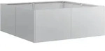 vidaXL Pflanzk&uuml;bel 80x80x30 cm Verzinkter Stahl