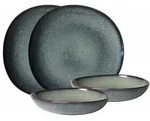 like. by Villeroy & Boch Lave gris Tafel-Set 4-teilig