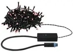 Paulmann Plug & Shine LED Lichterkette Yuna RGB 10m IP44 5W Schwarz 94643