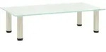 vidaXL TV-Tisch Mattiert 60x35x17 cm Hartglas