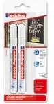 Edding Kreidemarker 4095 2-3 mm wei&szlig; 2er-Blister