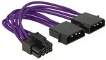 Delock 83703, EPS (8-pin), 2 x Molex (4-pin), M&auml;nnlich, Weiblich, Gerade, Gerade