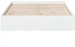 vidaXL Bettgestell mit Schubladen Wei&szlig; 120x190 cm Holzwerkstoff