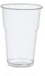 PAPSTAR 70 Kaltgetr&auml;nkebecher, PLA "pure" 0,4 l &Oslash; 9,5 cm &middot; 13,2 cm glasklar mit