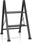 Klapptritt SOLID W5 Aluminium schwarz 2 Stufen hjh OFFICE