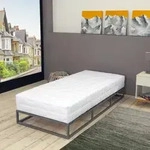 vidaXL Matratze 90 x 200 cm 7 Zonen Taschenfedern 20 cm H3