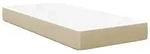 vidaXL Bettmatratze mit Matratze Salbei 100 x 200 cm Stoff