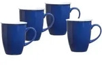 Ritzenhoff & Breker DOPPIO Kaffeebecher 320 ml Indigo Blau 4er Set