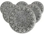 Ritzenhoff & Breker Rimini Platzteller &oslash; 32 cm Mandala Stone 6er Set